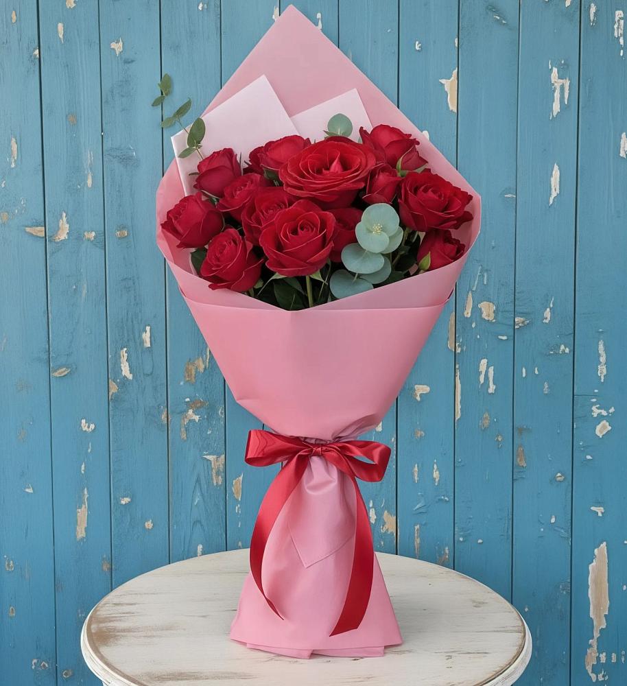 Букет цветов из: Розы в Хомутово Иркутская область