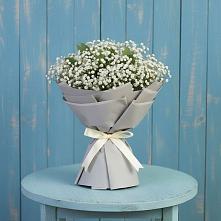 Букет цветов из:  Гипсофила в Хомутово Иркутская область