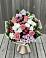 Букет цветов из: Альстромерии, Гвоздики, Розы и Хризантемы в Хомутово Иркутская область