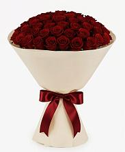Букет 101 Бордовая роза Блэк Бакарра в Хомутово Иркутская область
