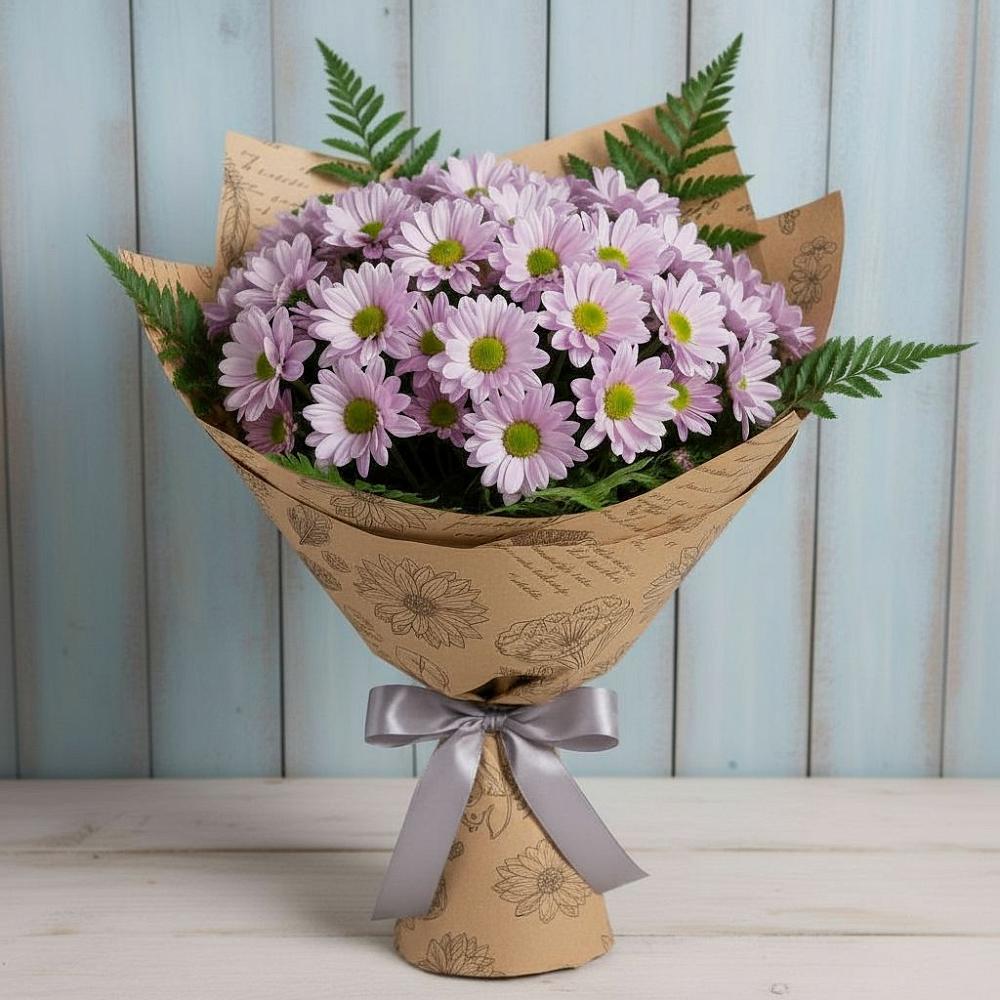 Букет цветов из: Хризантемы в Хомутово Иркутская область