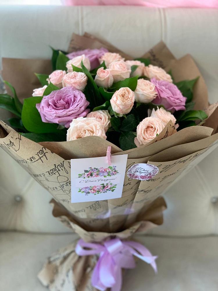 Букет цветов из: Розы в Хомутово Иркутская область