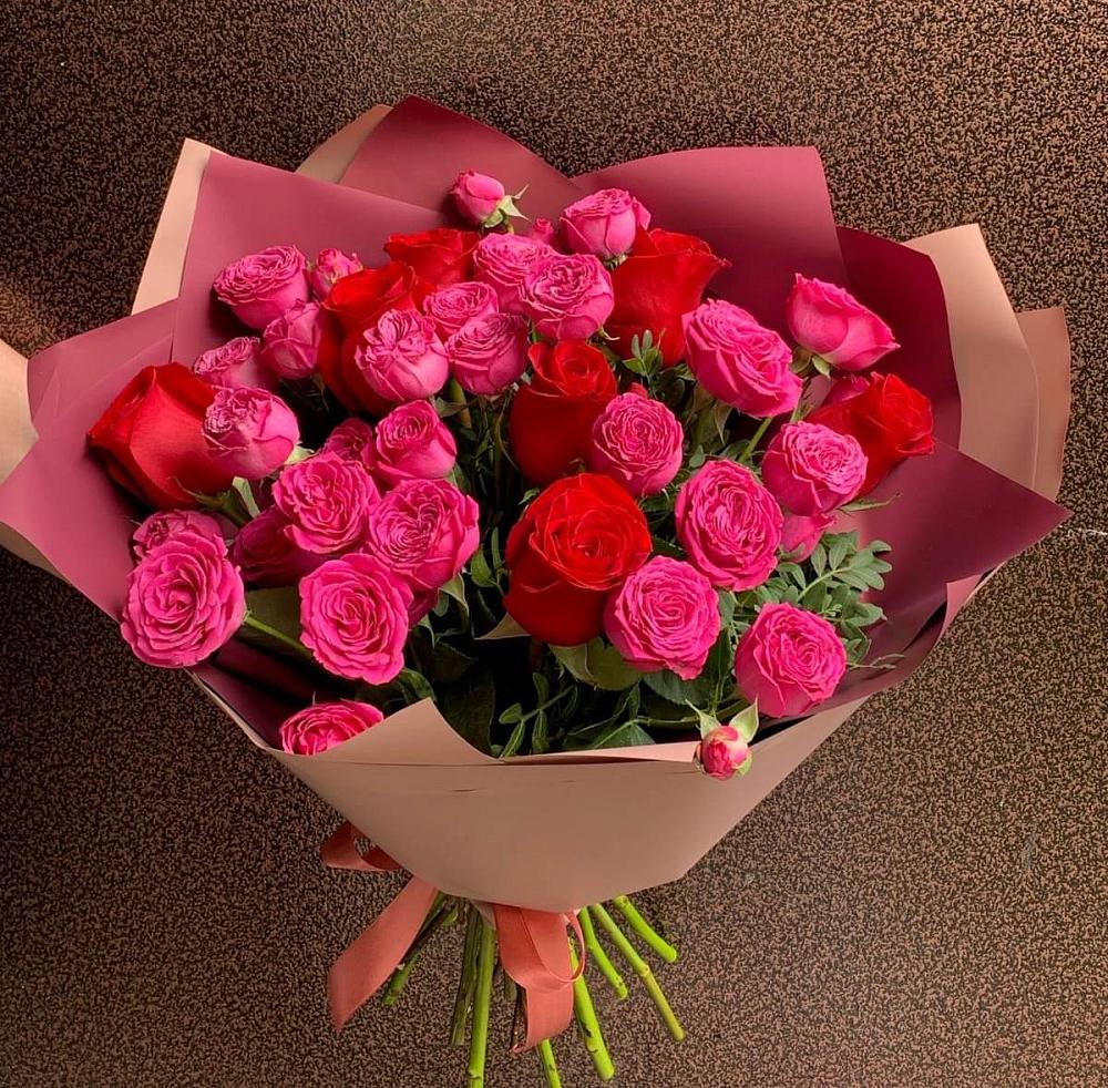 Букет В объятьях нежности в Хомутово Иркутская область