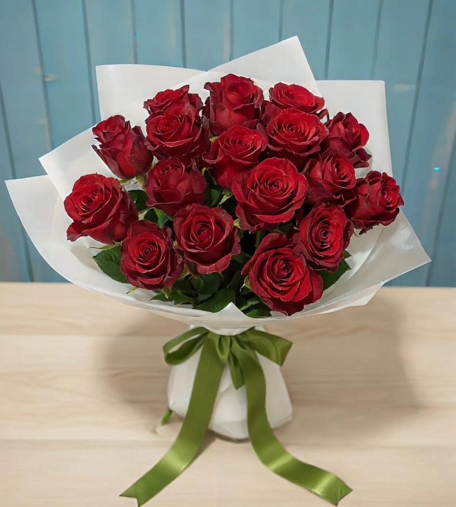 Букет Красные розы в Хомутово Иркутская область