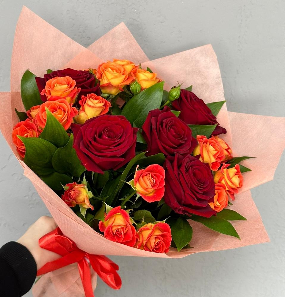 Букет Любовь и восторг в Хомутово Иркутская область