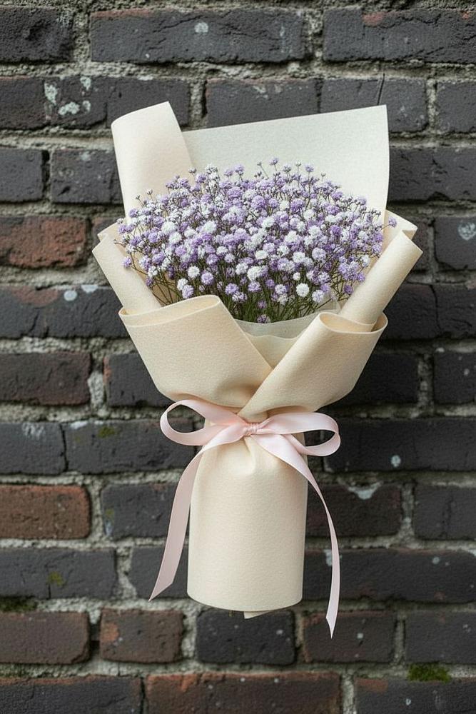 Букет цветов из: Гипсофила в Хомутово Иркутская область