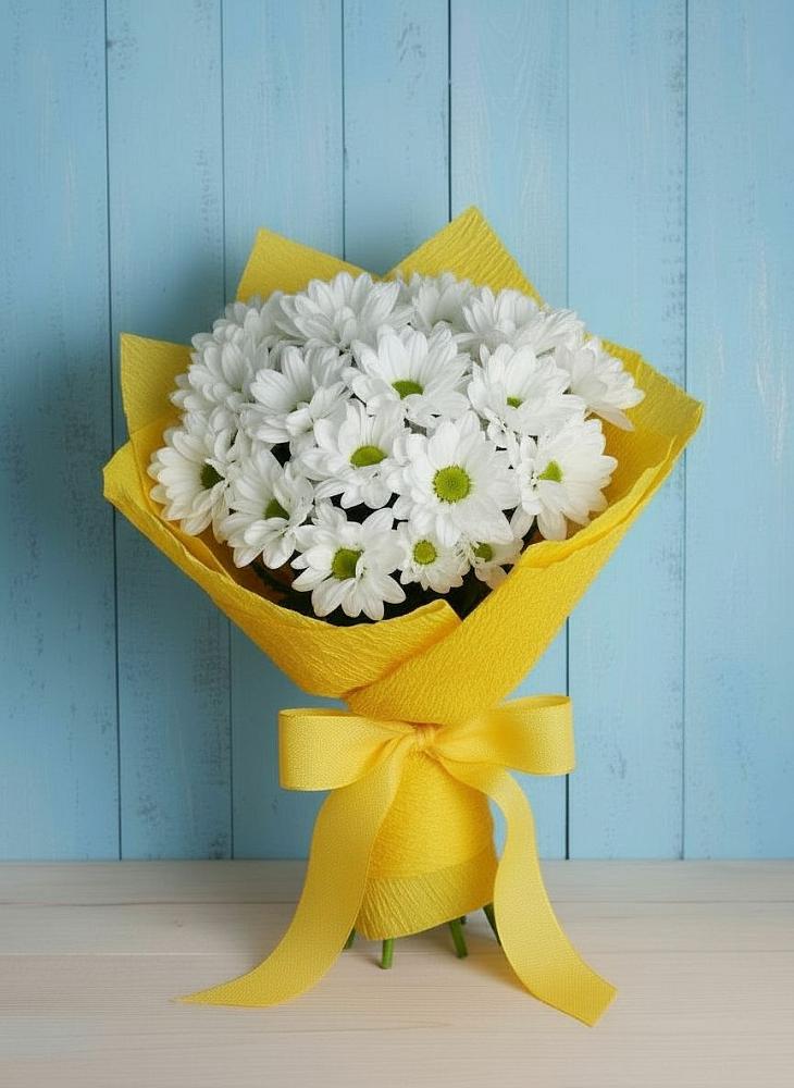 Букет цветов из: Хризантемы в Хомутово Иркутская область