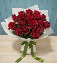 Букет Красные розы в Хомутово Иркутская область