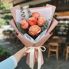 Букет цветов из:  Розы в Хомутово Иркутская область