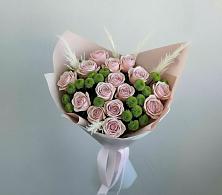 Букет цветов из:  Розы и Хризантемы в Хомутово Иркутская область