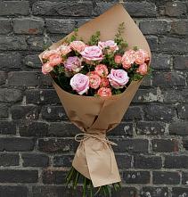 Букет цветов из:  Розы в Хомутово Иркутская область