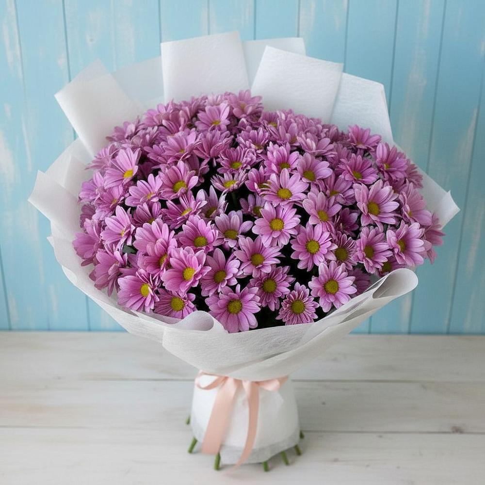 Букет цветов из: Хризантемы в Хомутово Иркутская область