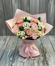 Букет цветов из:  Гвоздики, Розы и Хризантемы #REPLACE_PRED# Хомутово Иркутская область