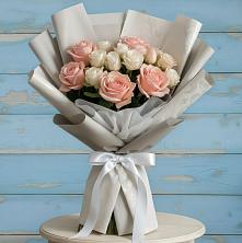 Букет цветов из:  Розы в Хомутово Иркутская область