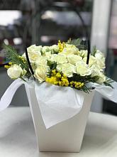 Цветочная композиция из Розы  в Хомутово Иркутская область