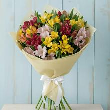 Букет цветов из:  Альстромерии в Хомутово Иркутская область