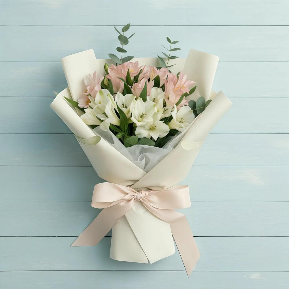 Букет цветов из: Альстромерии в Хомутово Иркутская область