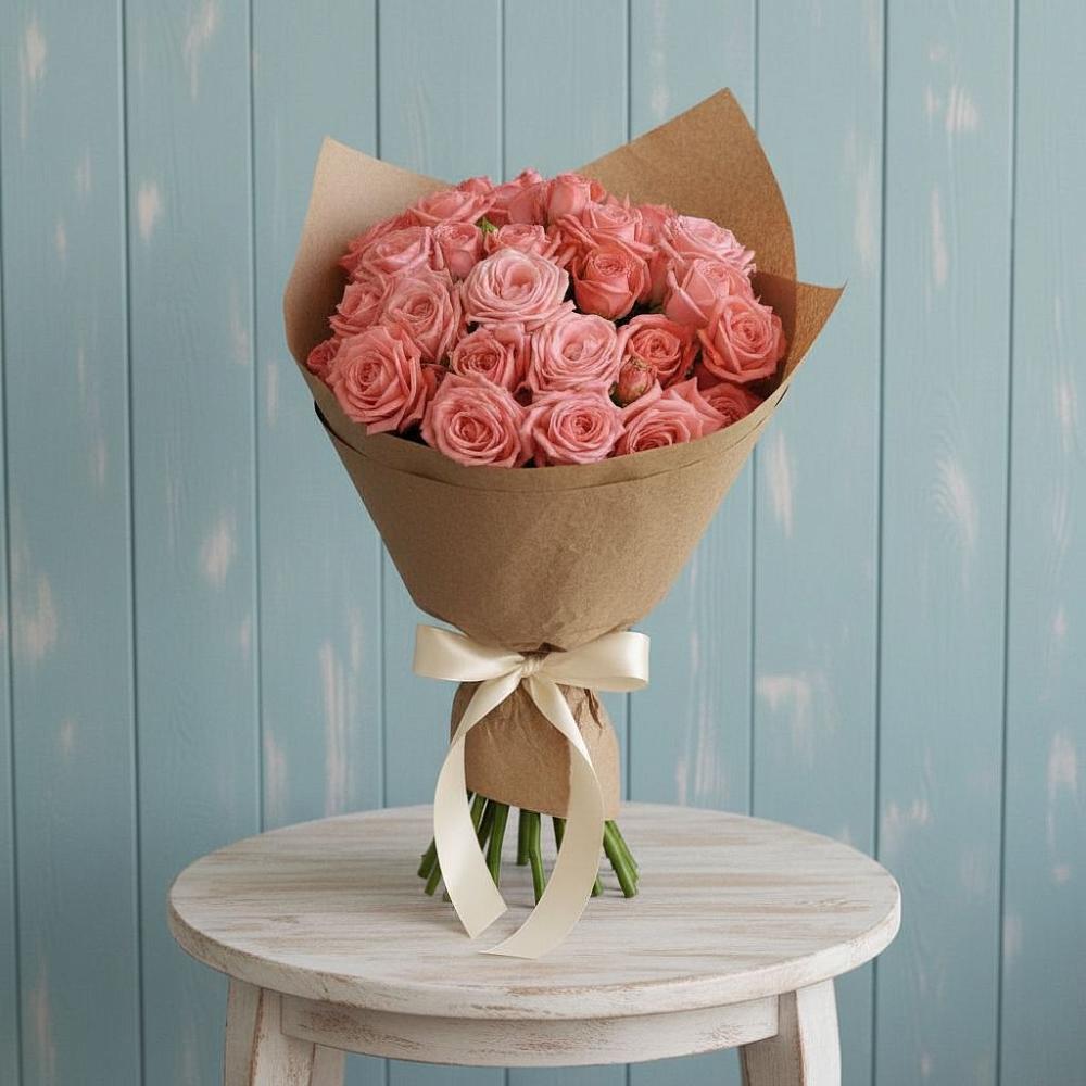 Букет цветов из: Розы в Хомутово Иркутская область