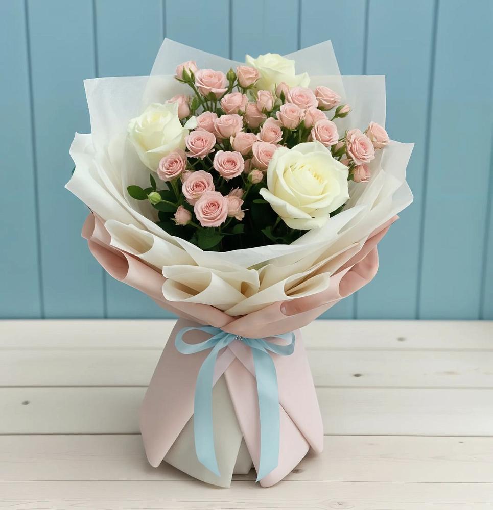 Букет цветов из: Розы в Хомутово Иркутская область