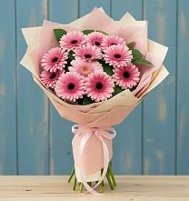 Букет цветов из:  Герберы в Хомутово Иркутская область