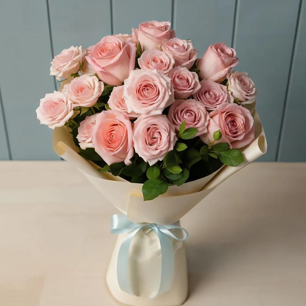 Букет Розовый шарм в Хомутово Иркутская область