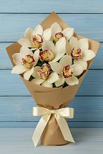 Букет цветов из:  Орхидеи и Розы в Хомутово Иркутская область