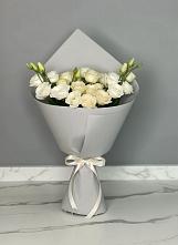 Букет цветов из:  Розы и Лизиантусы #REPLACE_PRED# Хомутово Иркутская область